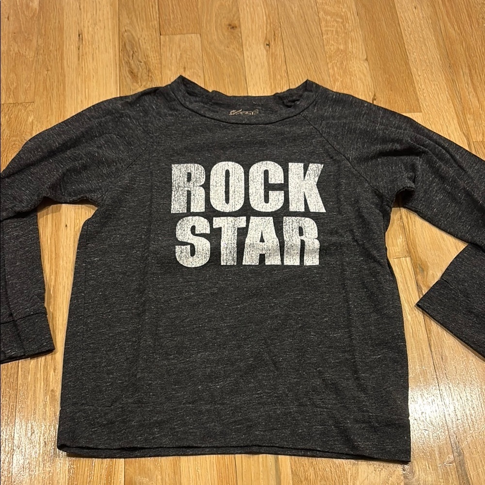 Original Retro Brand Boys Long Sleeve Shirt Black Size M